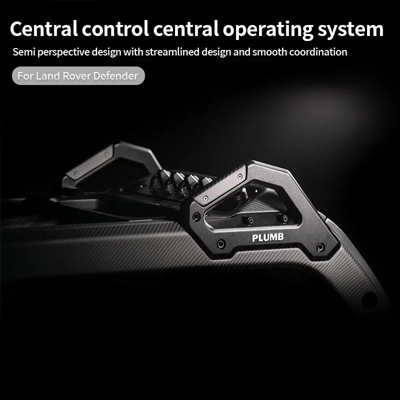 Fit for Land Rover Defender 90 110 130 L663 Upravený stredový riadiaci systém lakťová lakťová lakťová lakťová podriadka Shift Console Switch Switch Nabíjací port