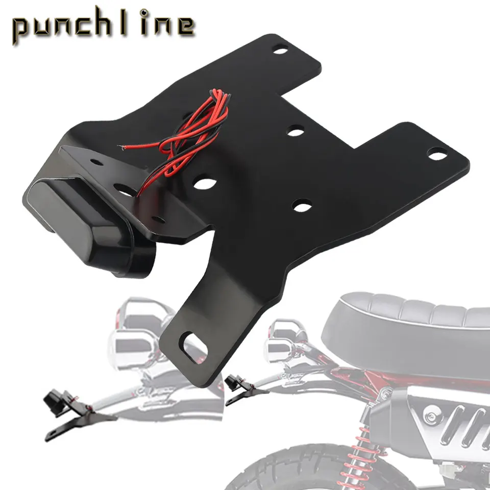 Fit for Monkey 125 2018-2024 2019 2020 2021 2022 Držiteľ poznávacej značky motocyklov Fender Eliminator Registry Bracket