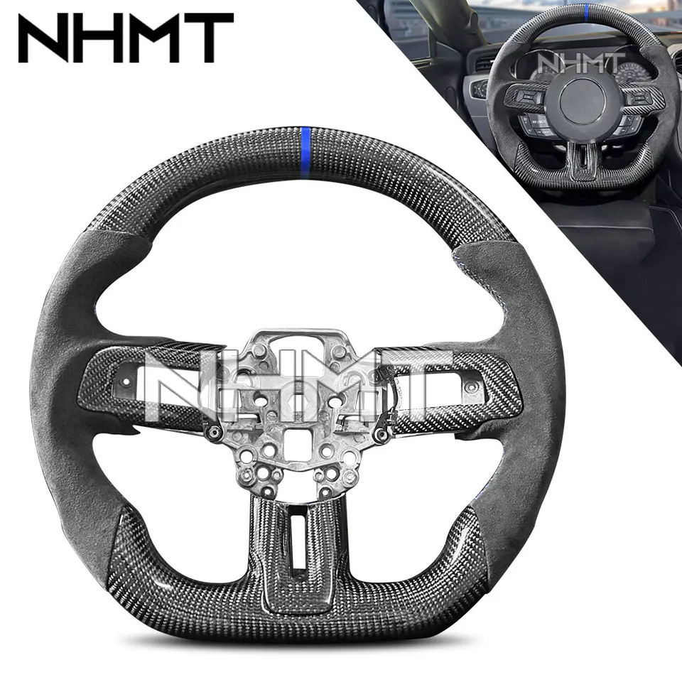 Fit for Mustang volant uhlíkové vlákno 2015-2023 Prispôsobené športové koleso