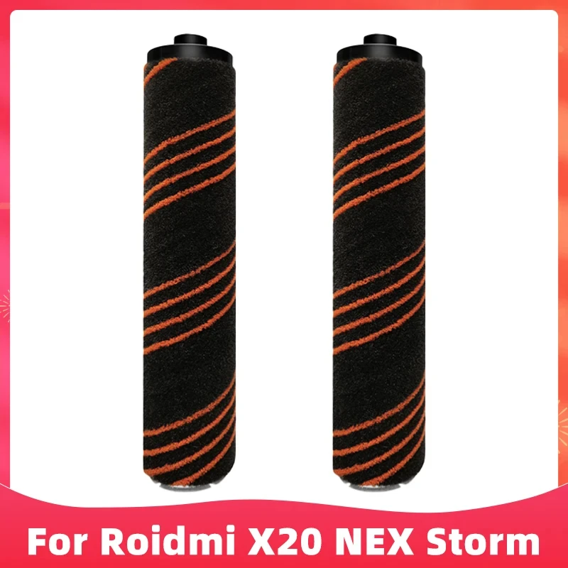 Fit for Roidmi x20 Nex Storm Valcuum čistič Main Roller Brush Podlahová kefka Náhradné náhradné diely príslušenstvo