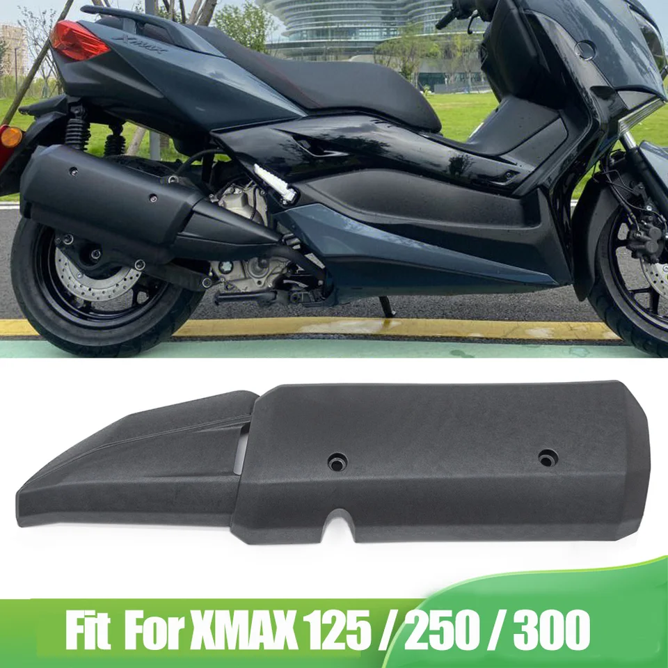 Fit for Yamaha 2018 - 2023 xmax125 xmax250 xmax300 Motocyklové výfukové potrubie kryt cover chránič X -Max 125 250 300 2019 2020 2021