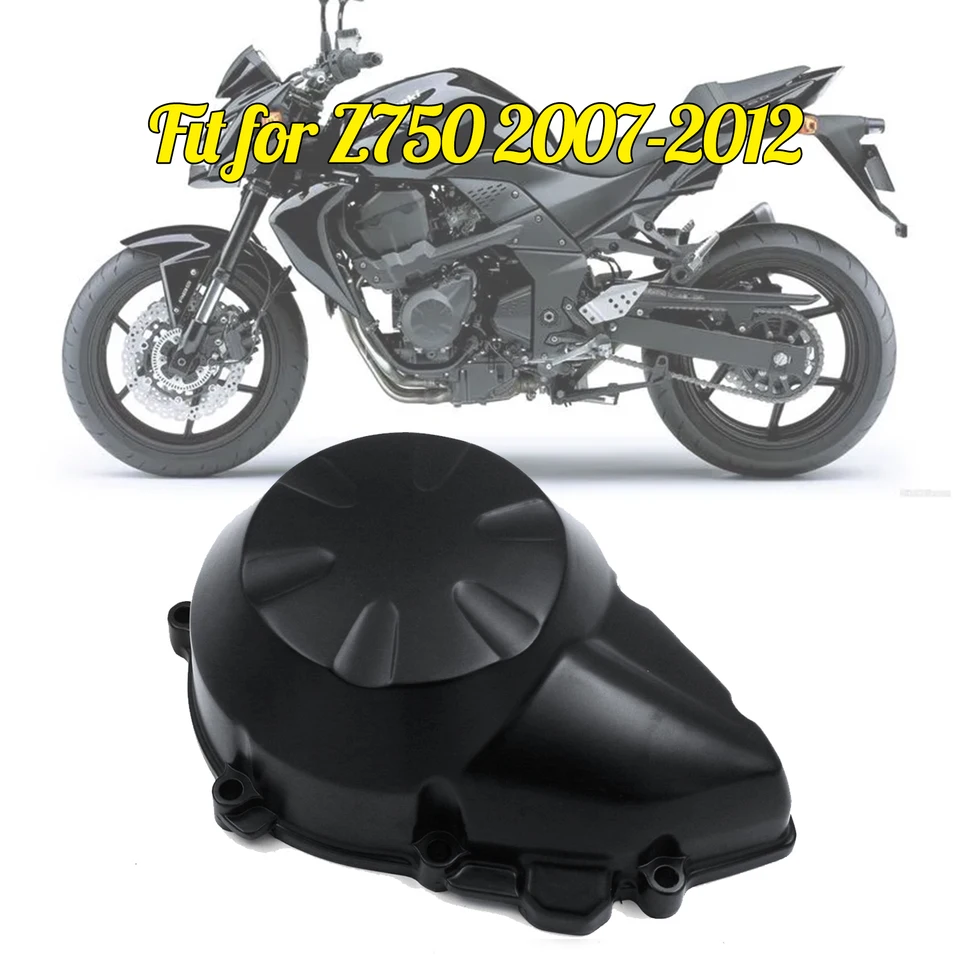 Fit na roky 2007 - 2012 Kawasaki Z750 Z750R Motocykel ľavého statora motora kryt CrankCase Case Z 750 2008 2009 2010 2011 Príslušenstvo