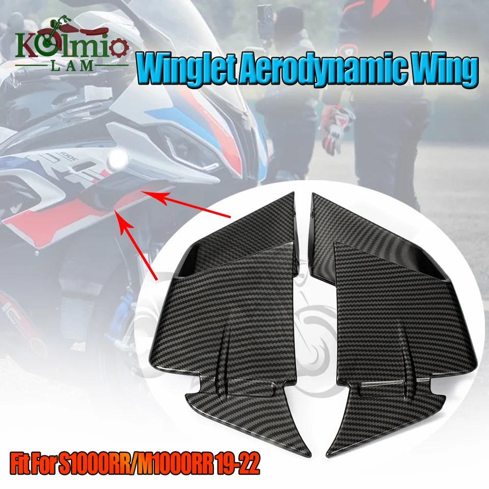 FITFOR 2019 - 2022 BMW S1000RR M1000RR Motocyklový spojler krídlo aerodynamické krídlo S1000 RR M1000 2020 2021 2022