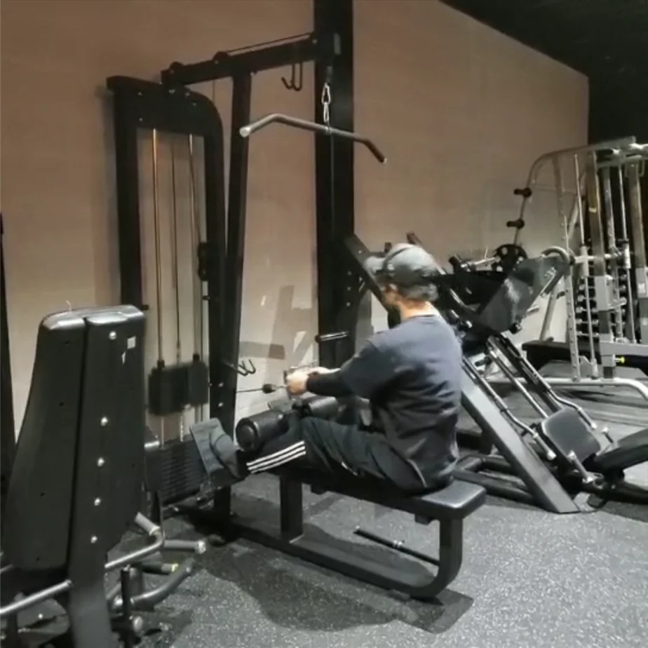 Fitness duálne funkcie vysoká kladka do nízkej rady telocvične