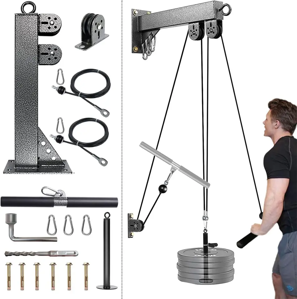 Fitness Wall Mount System, Systém kladky s hmotnosťou pre telocvičň