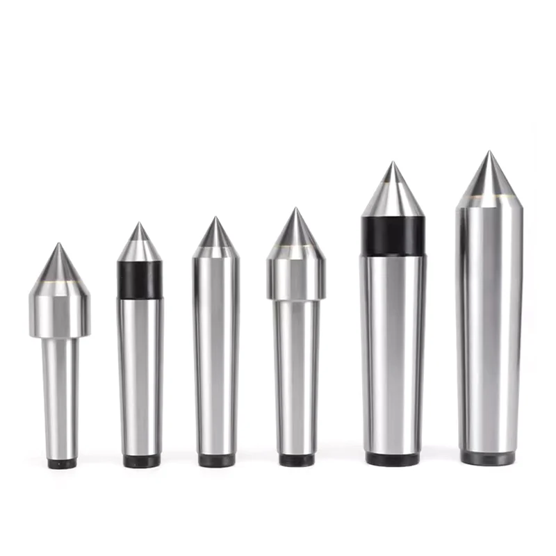 Fixačné centrum MT1 MT2 MT3 MT4 MT5 MT6 Zliatina Centrovanie Morse Lathe TailStock Thimble CNC Tool Tool Carbid Tip Ohimble Fixná horná horná časť
