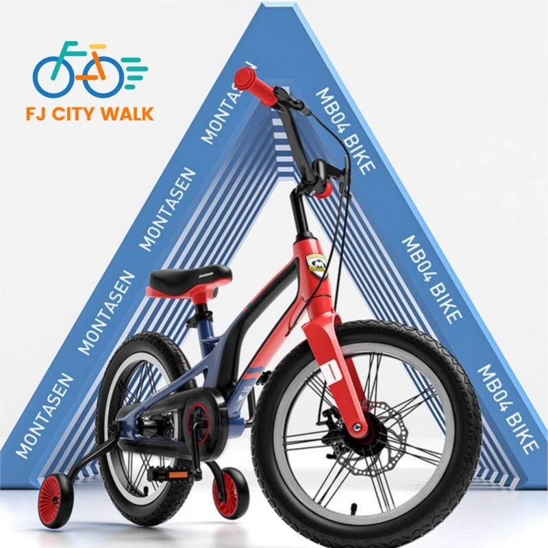 FJ Ultra Light Bicycle s pomocnými kolesami a dvojitými kotúčmi pre cyklistiku a žien Detské bicykle zliatiny horčíka