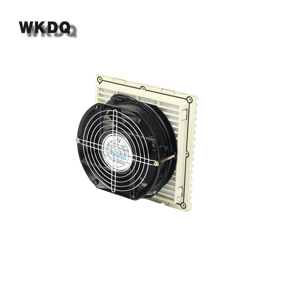 FK-9804-230 Chladiaci ventilátor panelu Filter Elektrická skrinka Vetra Kryty kryty mriežky Mriežky Dúchadlo Výfukový filter s ventilátorom