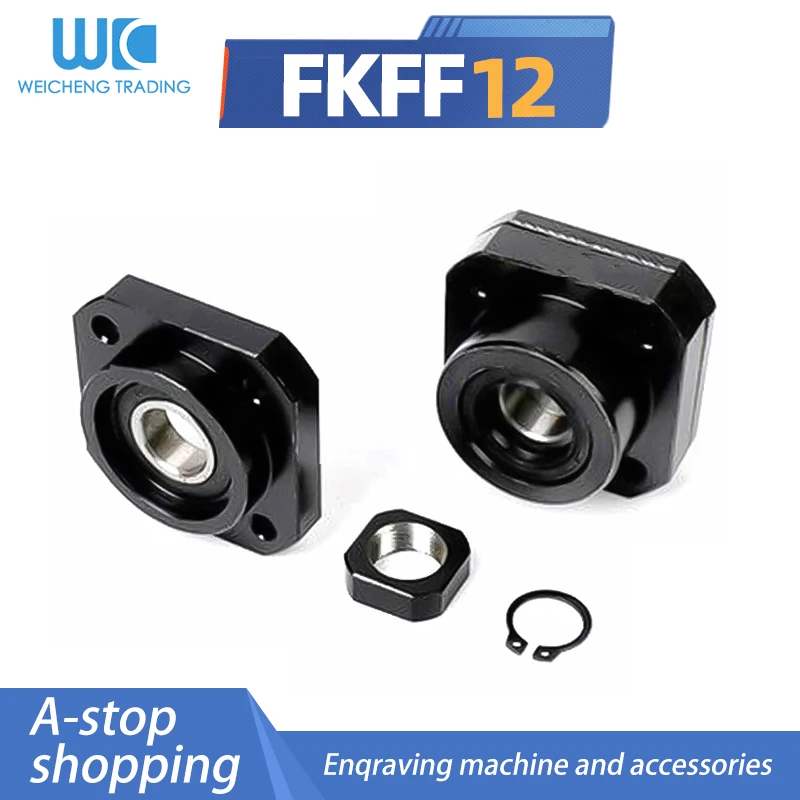 FK12 FF12 BallScrew End SPORTS pre SFU1604/1605/1610 Ball Screw CNC ČASŤ FKFF12 END SPOT