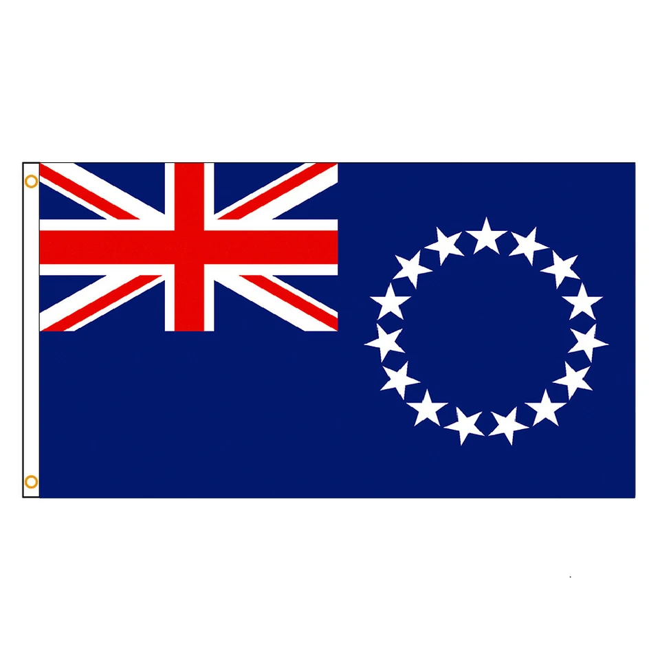 Flaglink 90x150 cm Cook Islands Národná vlajka na dekoráciu
