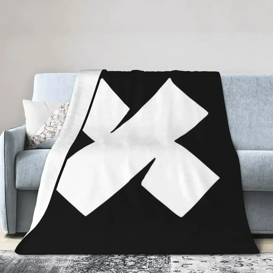 Flanel hodiť prikrývku Sam a Colby prikrývky Soft Bedspread Warm plyšová prikrývka do postele obývacia izba Piknik cestovať domov pohovka