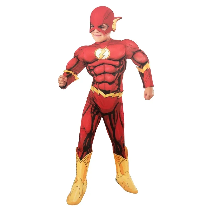 Flash svalové superhrdina Fancy Dress Kids Fantasy Movie Karneval Party Halloween Flash Man Cosplay kostýmy Halloween darčeky
