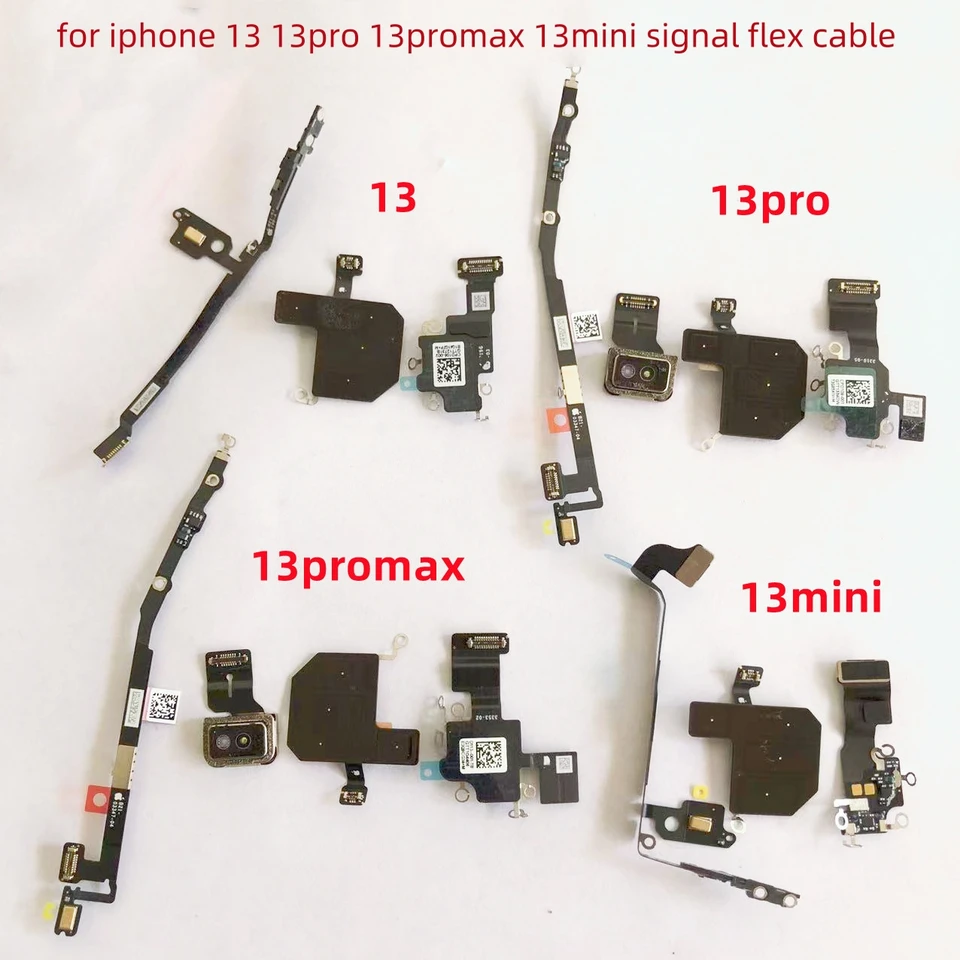 Flex kábel Alideao-Motherboard pre iPhone 13 13 Pro 13 Pro Max 13 Mini 5G Modul Nano Wires Radar Flex kábel 1ks