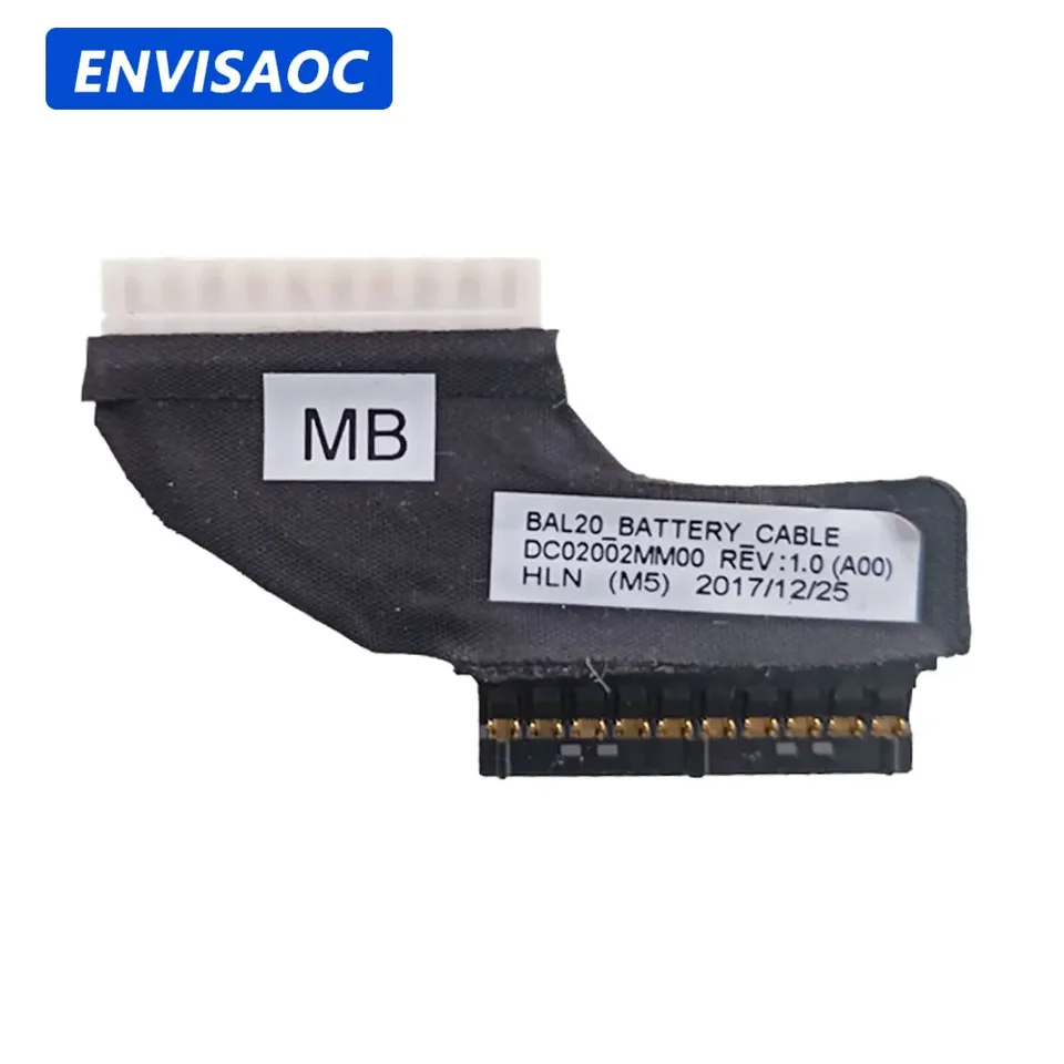 Flex kábla batérie pre spoločnosť Dell Inspiron 15 5565 5567 P66F NAPOJEMNÉ KABELOVÉ KABELOVEJ LINKA VLASTNÍCTVO VÝMENA 0G0FWX DC02002M00