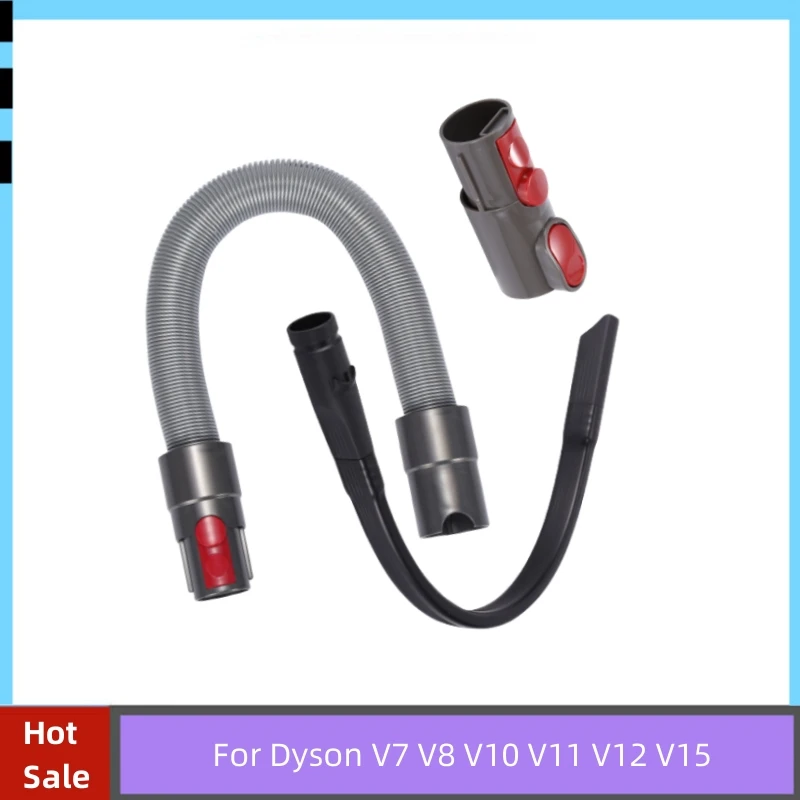 Flexibilná súprava na hadicu Crevice Tool Adapter pre Dyson V7 V8 V10 V11 V12 V15 V15 Robot vysávač na vysávač Príslušenstvo