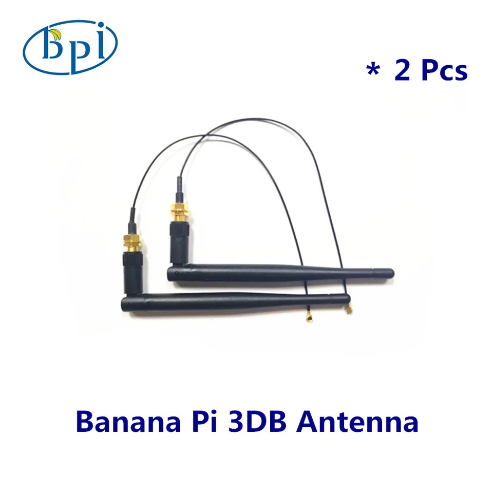 Flexibilné 2,4 GHz 3DB WiFi Anténne príslušenstvo pre DIY R1 Development Router Board 2pcs/Lot