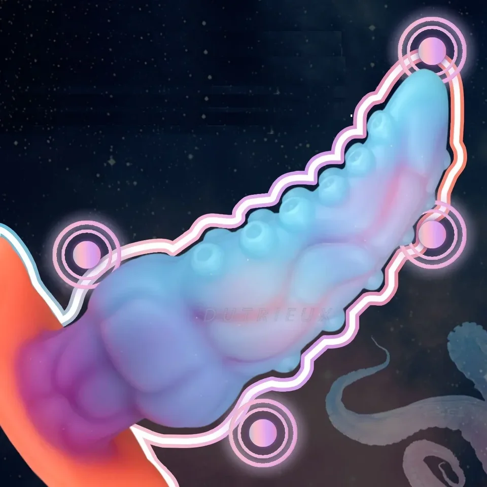 Flexibilné chápadlá dildo Nositeľná análna zástrčka pre mužov/ženy Luminát zadok anus Expander Masturbdator Sex Sex
