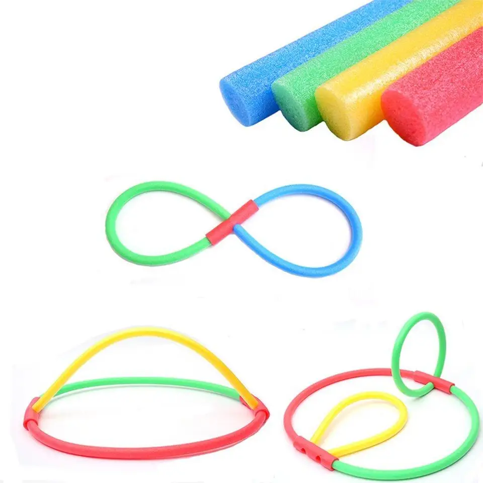 Flexibilné farebné pevný penový bazén rezance na plávanie vody pomoci Woggle rezance