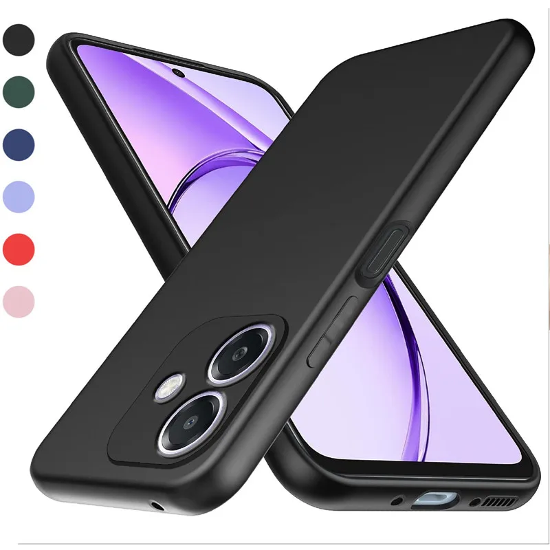 Flexibilný kvapalný silikón TPU puzdro pre OPPO A40 A40M A60 A80 5G Protect Cover Fundas Coque Capa