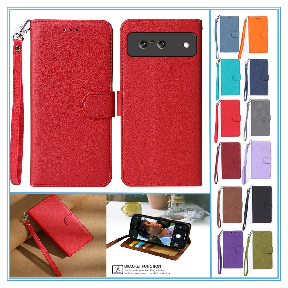 Flip Case for Etui Google Pixel 7 8a 8 3a 5 5a xl 7a 2 3 4a 6 7 Pro Case 5G Phone Pixel 6a 2xl 3xl 3AXL 4XL Cover House Fundas