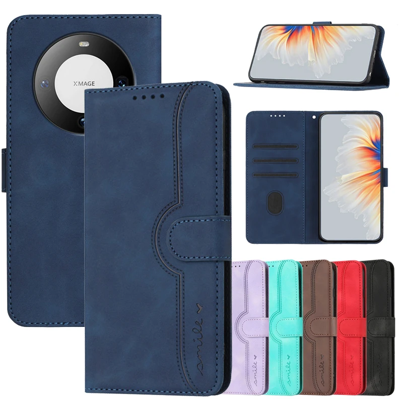 Flip Case for Huawei Mate 60 pro pre mate60 mate 10 20 pro P10 P9 P8 Lite 2017 Magnetické stojanové telefóny Ochranná peňaženka Shell