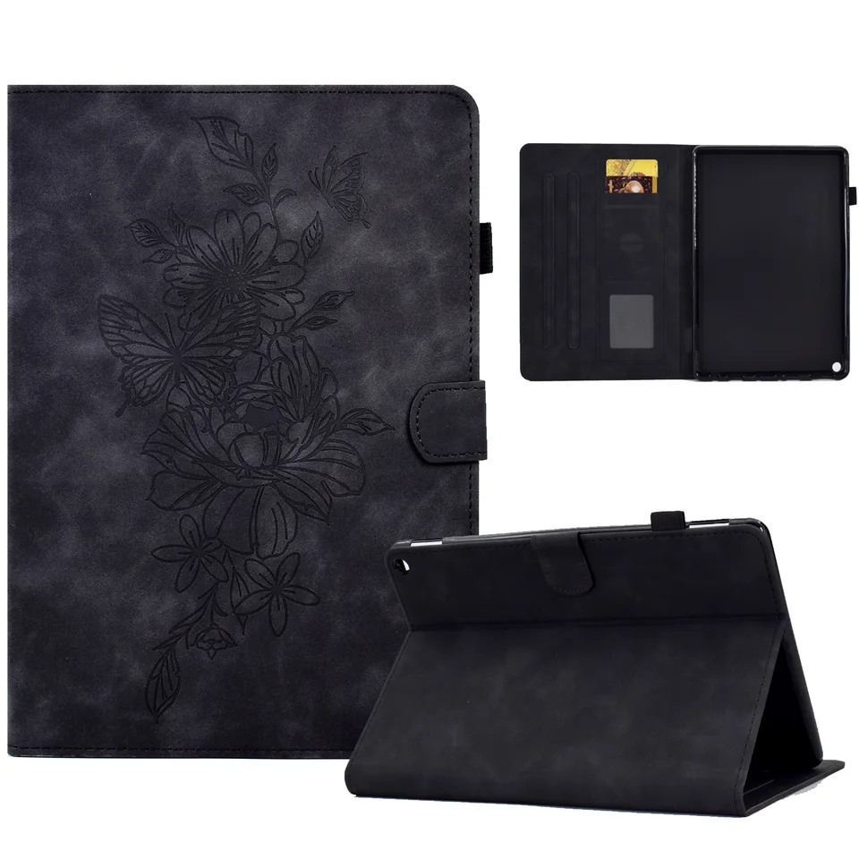 Flip Leather Butterfly Relifefly Card Card Slot Cover pre Amazon Fire HD 8 2022 Puzdro 8.0 