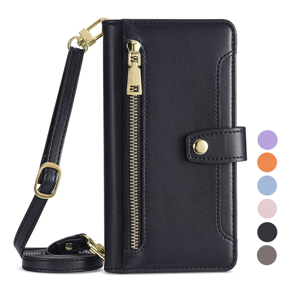 Flip puzdro pre Xiaomi Redmi Poznámka 10 9 Pro Max 9s 10S 10T 8T 7 6 5 Pro 5a 4 4x 3 Cover Kožená kniha Viac karta peňaženka Lanyard