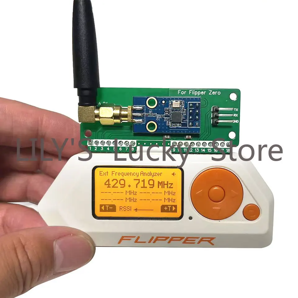 Flipper Zero CC1101 Modul subghz modul 433 MHz zvyšuje rozsah prenosu a príjmu.