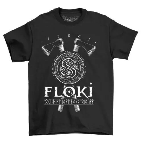 Floki Loki Axcellent Adventure - Funny Viking Tričko s sekerami, Unisex Design