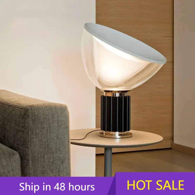 FLOS jednoduché stolové svetlo dizajnér pre spálňu lôžko hotelové stolové lampa Luxusné sklenené dekorácia domáca vnútorná moderná bočná izba