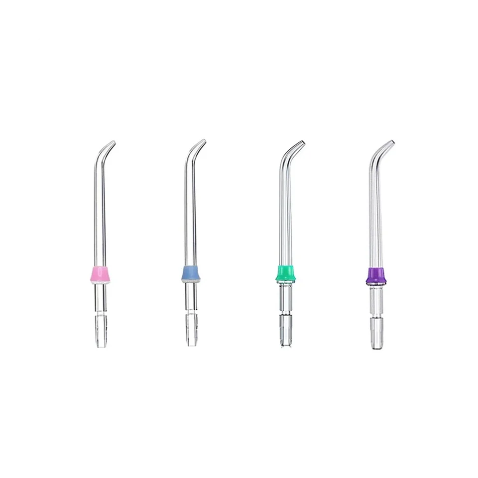Flosser Trys Perorálne hygienické príslušenstvo pre Waterpik WP-100 WP-450 WP-250 NiceFel Flycat FC168 Waterpulse V300, 4ks