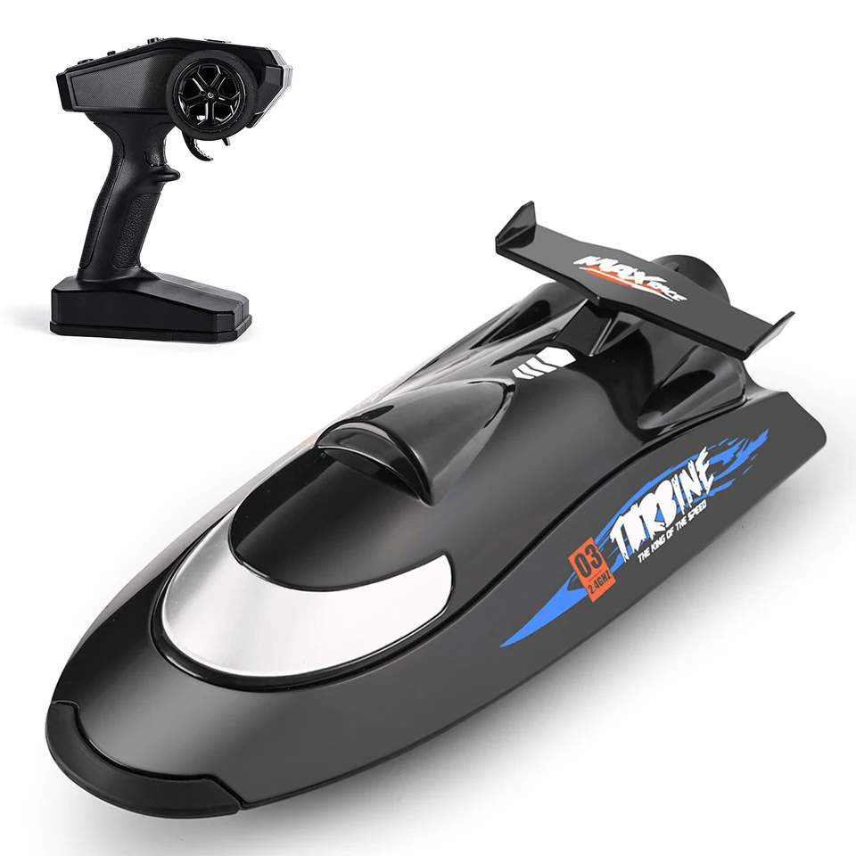 Flytec V009 Lode diaľkového ovládača 2,4 g 30 km/h 390 Motor RC Loď na diaľku Výstraha RC Hračky pre deti Dospelí chlapci chlapci