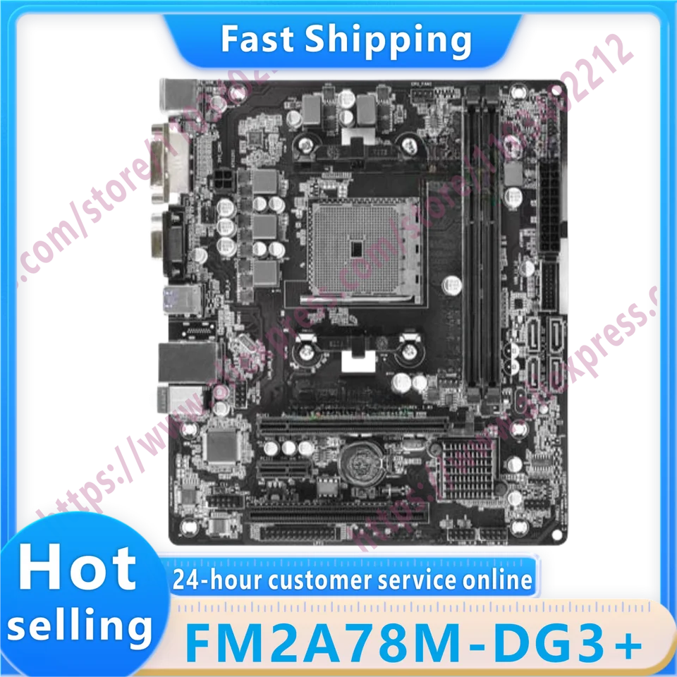 FM2A78M-DG3+ FM2+ základná doska AMD A78 FCH 2XDDR3 32 GB 4 X SATA3 PCIE 2.0 MICRO ATX