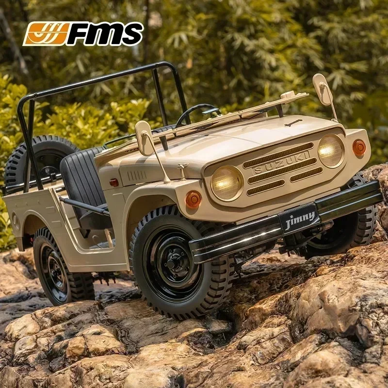 FMS 1: 6 v plnom rozsahu JIMNY diaľkové ovládanie pohonu štyroch kolies Suzuki terénne lezecké vozidlo ORNAMENT ORIMATION RC MODEL CAR