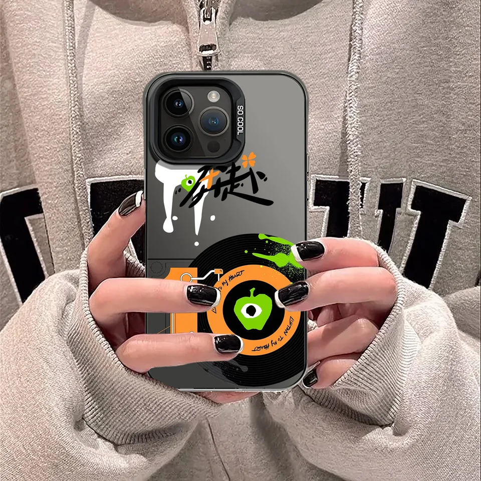 Fonecase voba tfboys for iPhone 16 15 14 13 12 11Pro max xr x xs 12mini 14 15 16 16 pulz karikatúry Anime mobilné mobilné telefóny