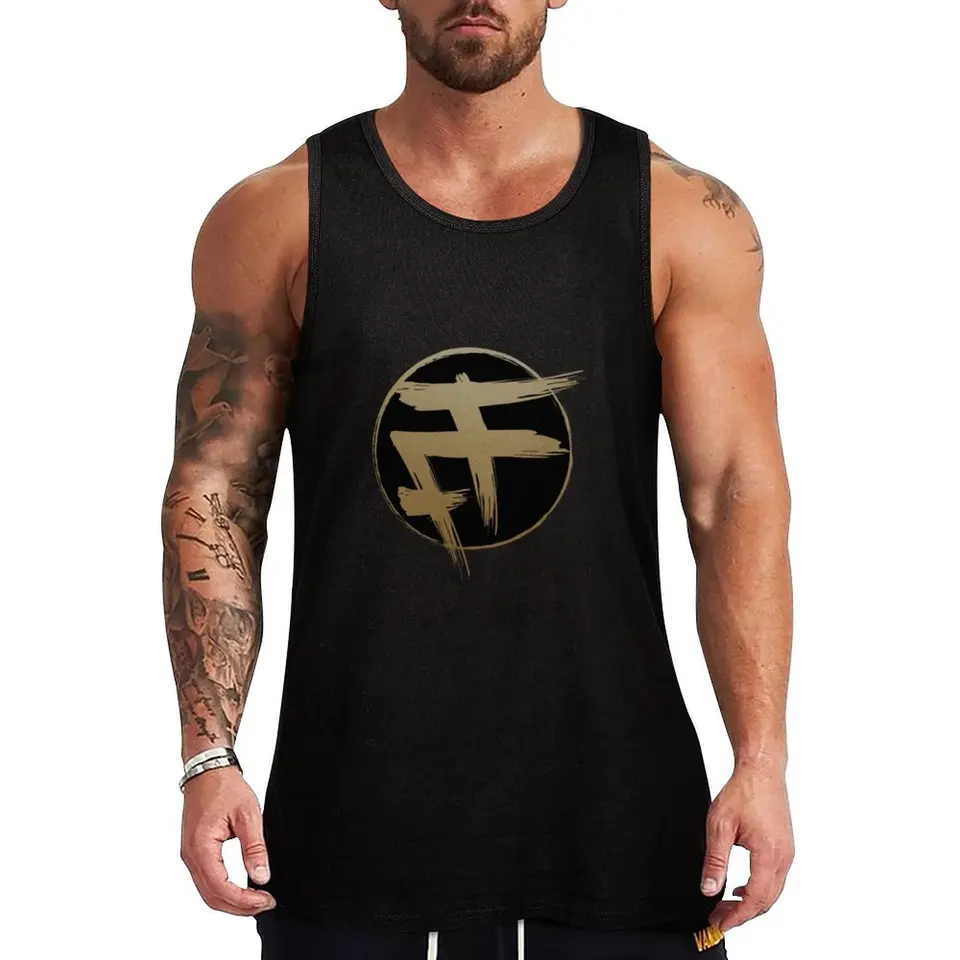 Fonky Family Logo Tank Top top japonské tričko Gym oblečenie pánske bavlnené tričko Tričko tričká