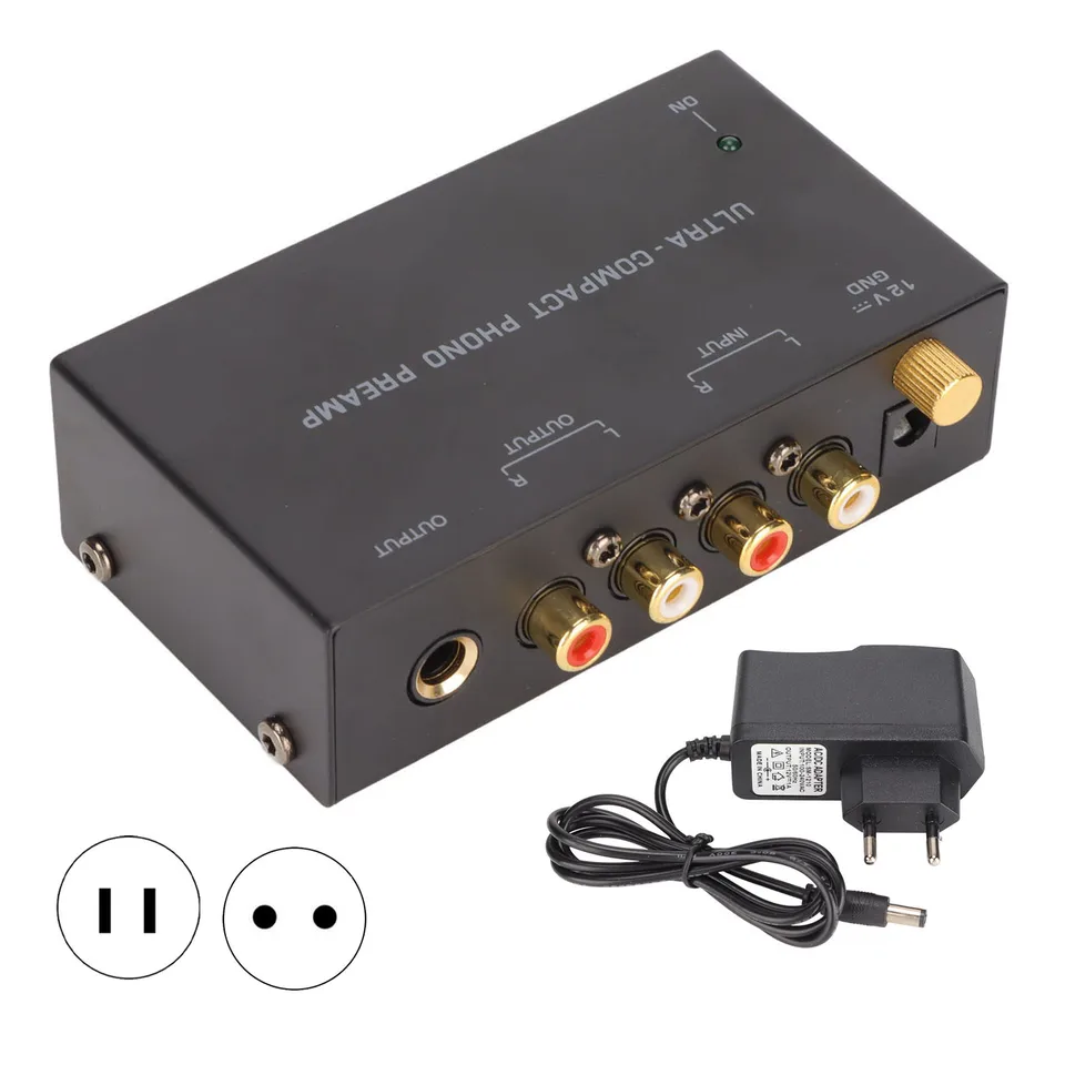Fonografický fonografový zosilňovač Phono Omortable predzosilňovač