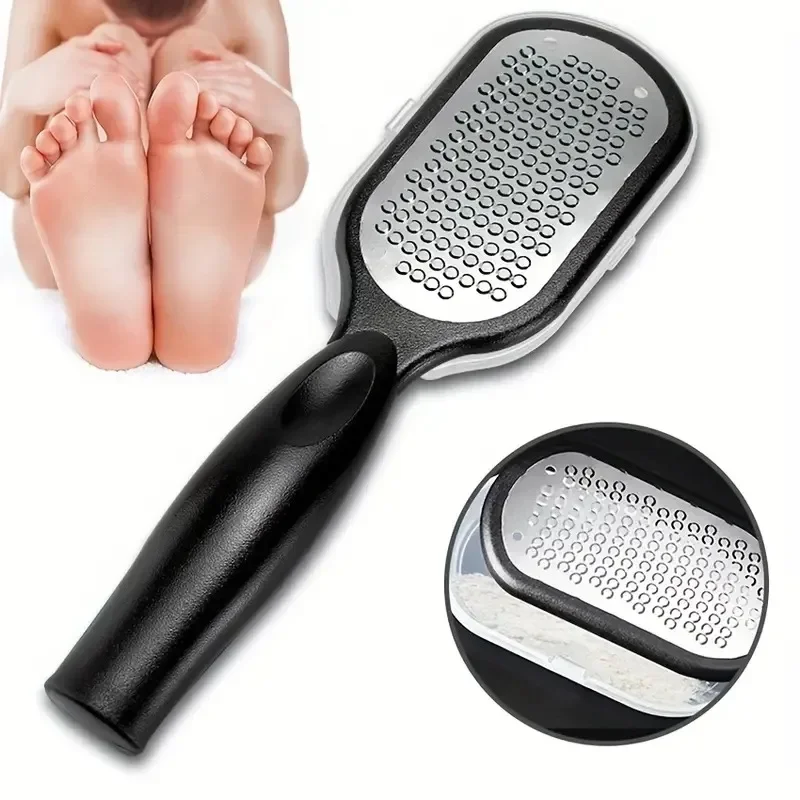 Foot File Scraper Callus Remover Foet Profesionálne nástroje na pedikúru z nehrdzavejú