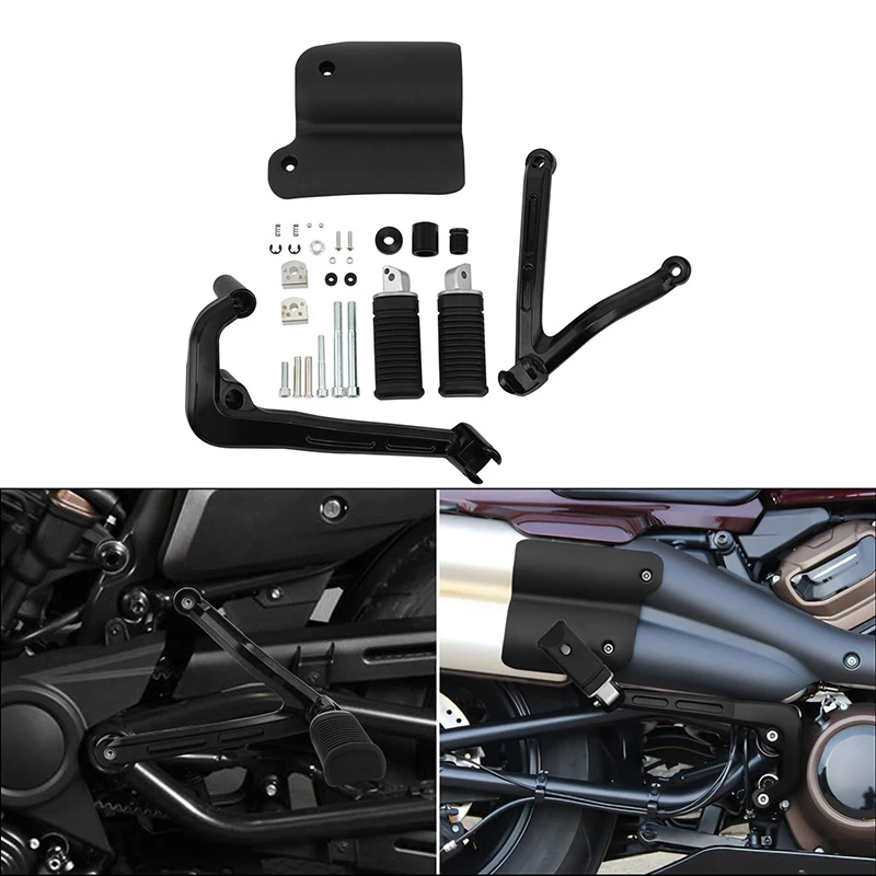 Footpeg pre cestujúcich podporuje Guard Mount Kit pre Harley Sportster S RH1250S 2021-2024