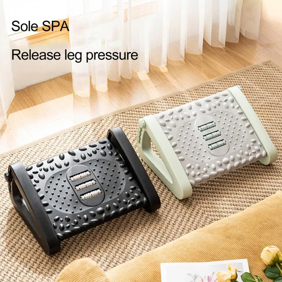 Footrest Office Stool Footrest s ergonomickým dizajnom zmierňuje tlak na nohy a zlepšujte pohodlie pre kancelárske priestory