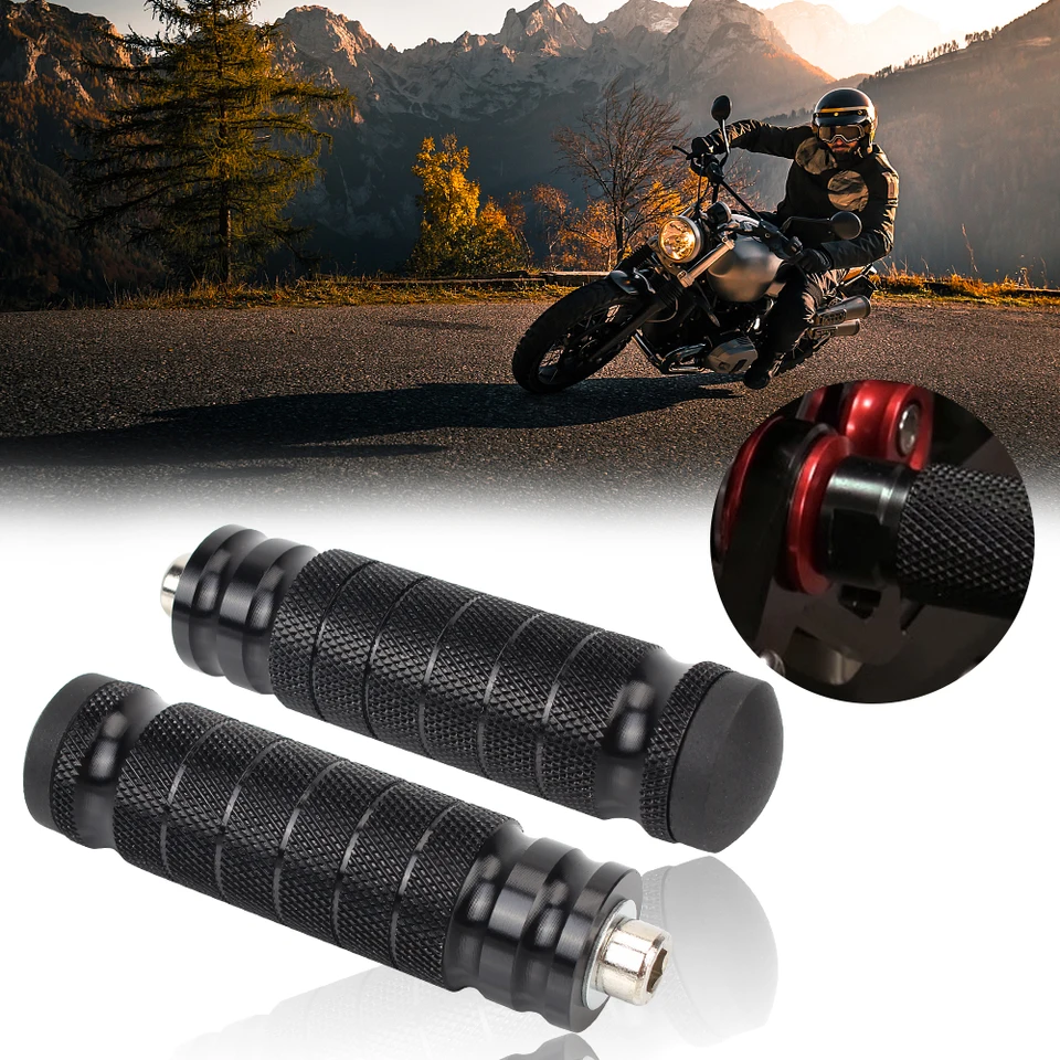 Footresty motocyklových chodidiel Footpegs Zadné pedále Pit Pit Dirt Bike Foot REST Držiteľ CNC hliníkové motocykle