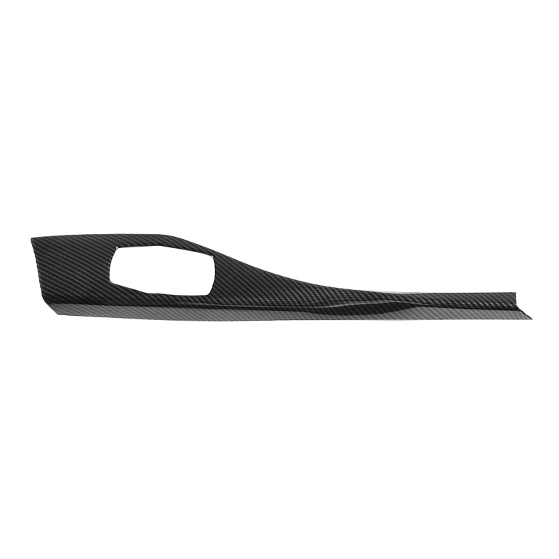 For-BMW 1 Series F20 F21 2012-2018 2 Séria F22 F23 FIBER CENTRÁLNE OVLÁDANIE Multimediálne gombíkové panelové kryt