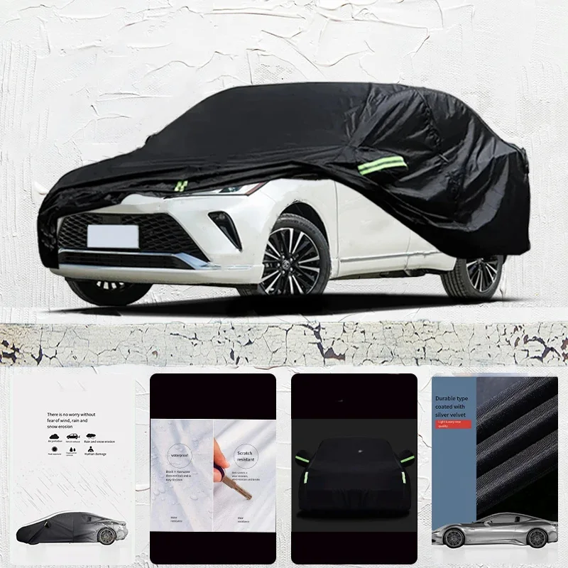 For-Toyota-DeVza-Anti-UV-Sun-Shade-Rain-Snow-rezistentná-čierna Čiata