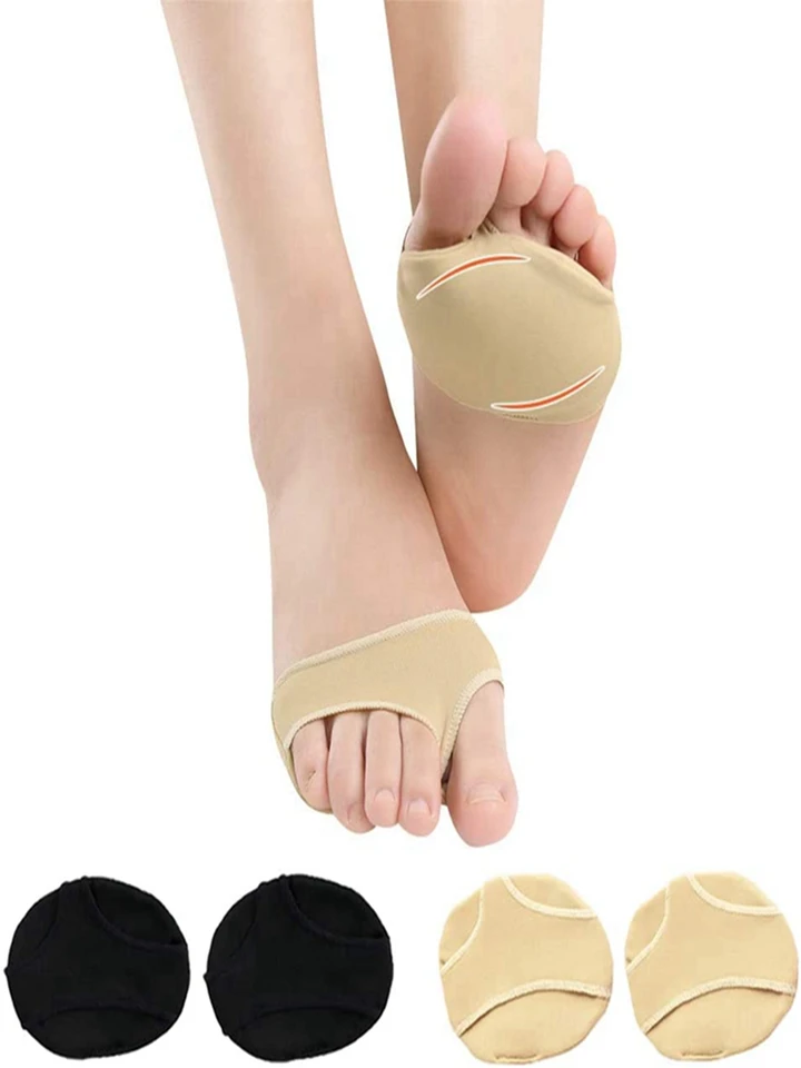 Forefoot Gélové podložky Silikónové vložky pre topánky pre metatarzálnu podložku Foot Foot Absorp Absorption Women Four Relife Topu