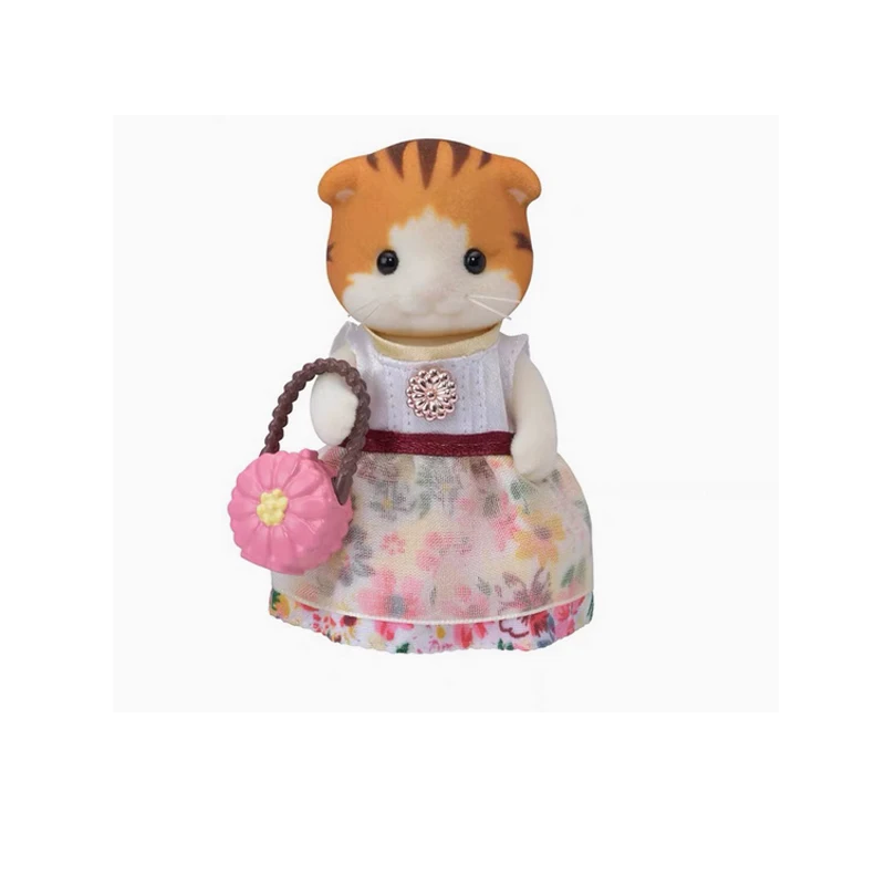 Forest Family Maple Leaf Cat Sister Town Series Séria dievčat princezná šaty doplnky Dolls