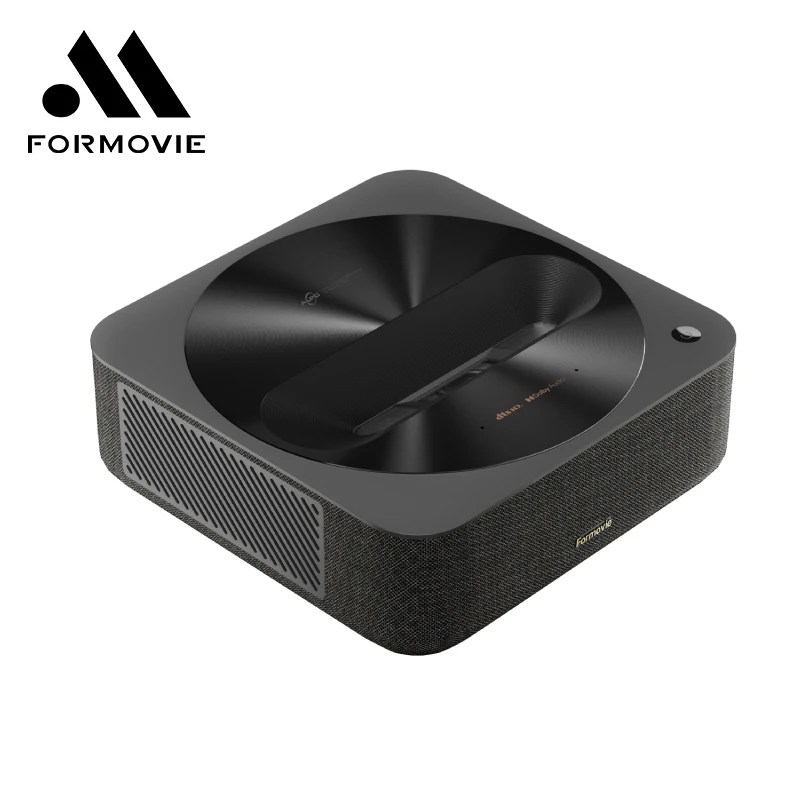 Formovie R1 Nano UltraShort Focus Laser Projector 1080p Podpora 4K Projector 1200 ANSI Lumens s domácim divadlom systému Android System System Android