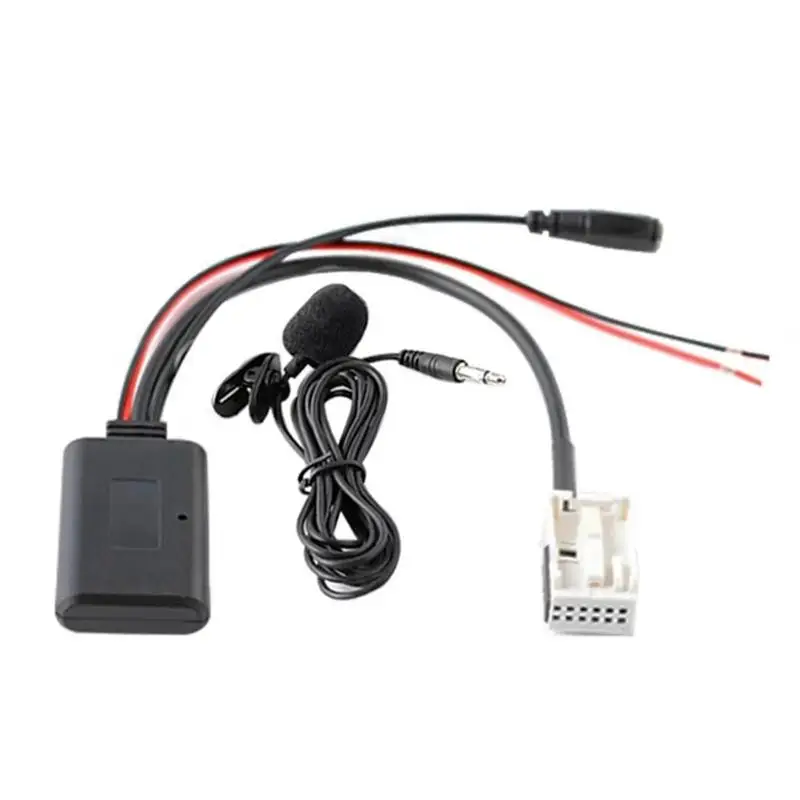 Forpeugeot 207 307 407 308 Forcitroen C2 C3 RD4 12pin Wireless Modul Wireless Radio Stereo Aux káblové adaptér Hudobný prehrávač
