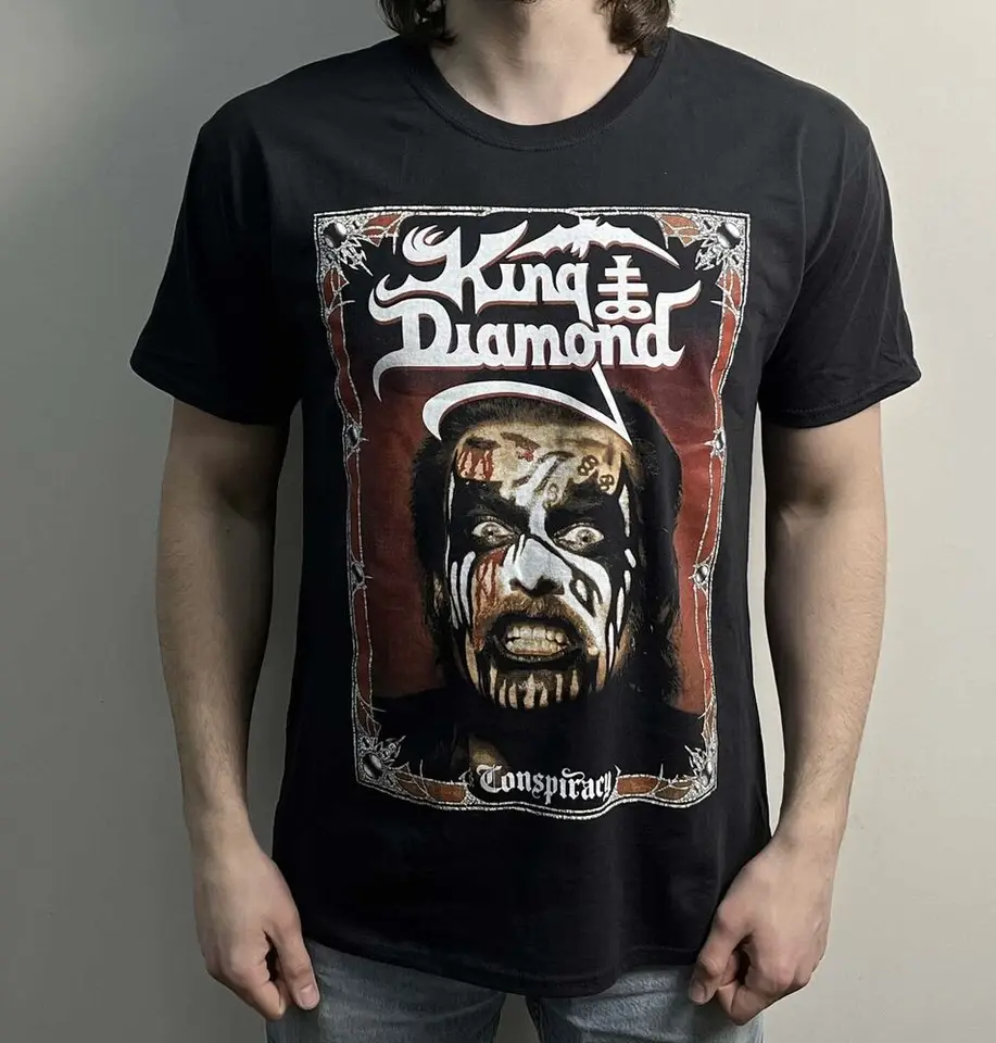 - (Fotl) Čierne tričko Mercyful Fate Y2K Tops Unisex Summer Ruckve