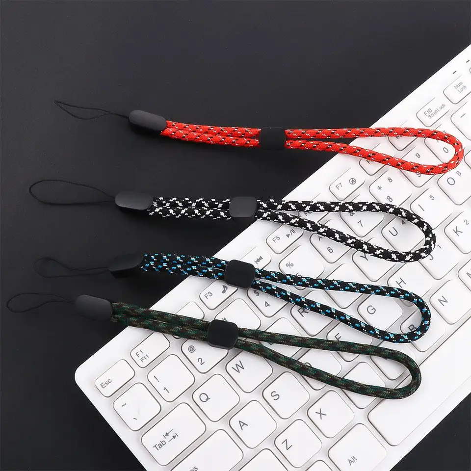 Fotoaparát remienok USB Lanyard Walkie Talkie gadget lano nastaviteľný proti strateným zaveseným lanom Camera Lanyard Mobile Phone