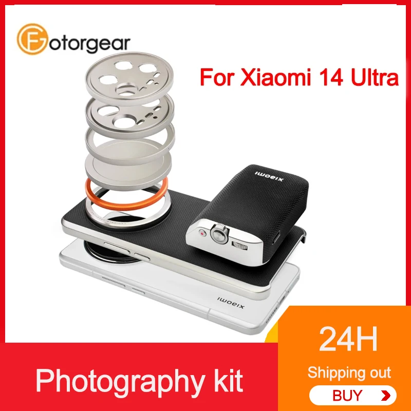 Fotogerear Professional Photography Kit pre 14 ultra objektívov na Xiaomi 67 mm filtračný adaptér prsteň T-Mount/17 mm Adaptér šošovky Adaptér